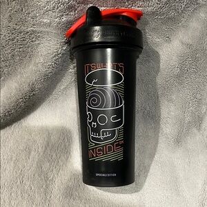 Black and Red BlenderBottle Shaker Cup